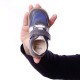 Pantofi baieti sport Up and Away din piele natural gri/ mov