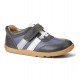 Pantofi baieti sport Up and Away din piele natural gri/ mov