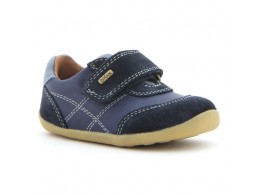 Pantofi baieti Voyager din piele naturala bleumarin
