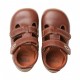 Pantofi copii maron Jack & Jill din piele naturala