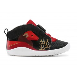 Pantofi sport copii Dragon rosu