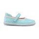 Pantofi fete Twirl din piele naturala bleu aqua
