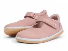 Pantofi fete Delightful din piele naturala roz