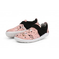 Pantofi sport fete Spekkel Kid+ din piele naturala roz