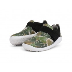 Pantofi sport copii Habitat din piele naturala verde
