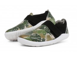 Pantofi copii Habitat Kid+ din piele naturala verde