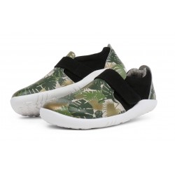 Pantofi sport copii Habitat Kid+ din piele naturala verde