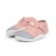 Pantofi fete Origin din piele naturala roz