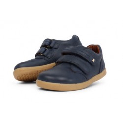 Pantofi baieti sport Port din piele naturala bleumarin