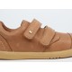 Pantofi baieti sport Portal din piele naturala maron caramel