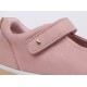 Pantofi fete Delightful din piele naturala roz