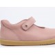 Pantofi fete Delight din piele naturala roz