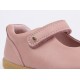 Pantofi fete Delight din piele naturala roz