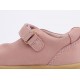 Pantofi fete Delight din piele naturala roz