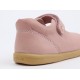Pantofi fete Delight din piele naturala roz