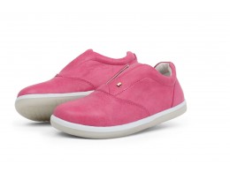 Pantofi fete sport Duke Kid din piele naturala roz