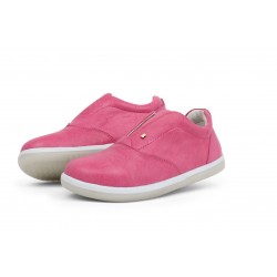 Pantofi fete sport Duke Kid din piele naturala roz