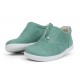 Pantofi copii sport Duke din piele naturala verde