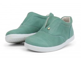 Pantofi copii sport Duke din piele naturala verde