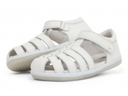 Sandale copii alb Rove Kid din piele naturala