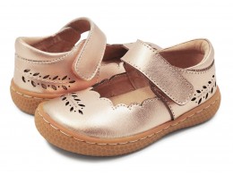 Pantofi fete auriu Juniper din piele naturala