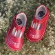 Pantofi fete rosu Molly din piele naturala