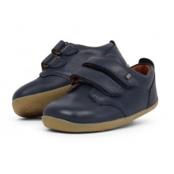 Pantofi baieti sport Port StepUp din piele naturala bleumarin