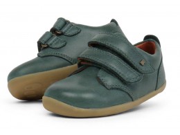 Pantofi sport copii Port StepUp din piele naturala verde