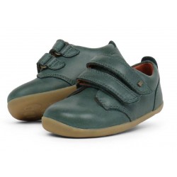 Pantofi sport copii Port StepUp din piele naturala verde