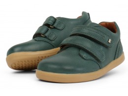 Pantofi sport copii Port din piele naturala verde
