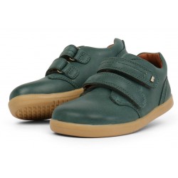 Pantofi sport copii Port din piele naturala verde