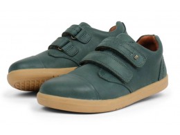 Pantofi sport copii Port Kid din piele naturala verde