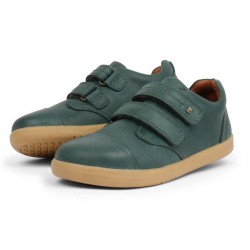 Pantofi sport copii Port Kid din piele naturala verde