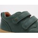 Pantofi sport copii Port din piele naturala verde