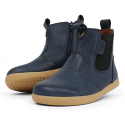 Ghete copii Outback din piele naturala bleumarin
