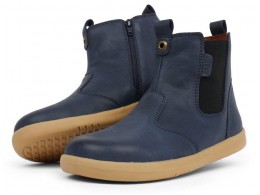 Ghete copii Outback Kid din piele naturala bleumarin