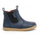 Ghete copii Outback Kid din piele naturala bleumarin