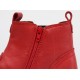 Ghete copii Outback Kid din piele naturala rosie