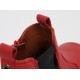 Ghete copii Outback Kid din piele naturala rosie