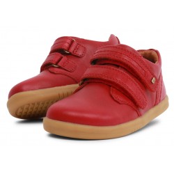 Pantofi sport copii Port din piele naturală roșie