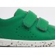 Pantofi sport copii Grass Court din piele naturală verde smarald