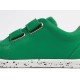 Pantofi sport copii Grass Court din piele naturală verde smarald