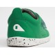 Pantofi sport copii Grass Court din piele naturală verde smarald