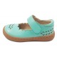 Pantofi fete Juniper din piele naturală albastru turcoaz